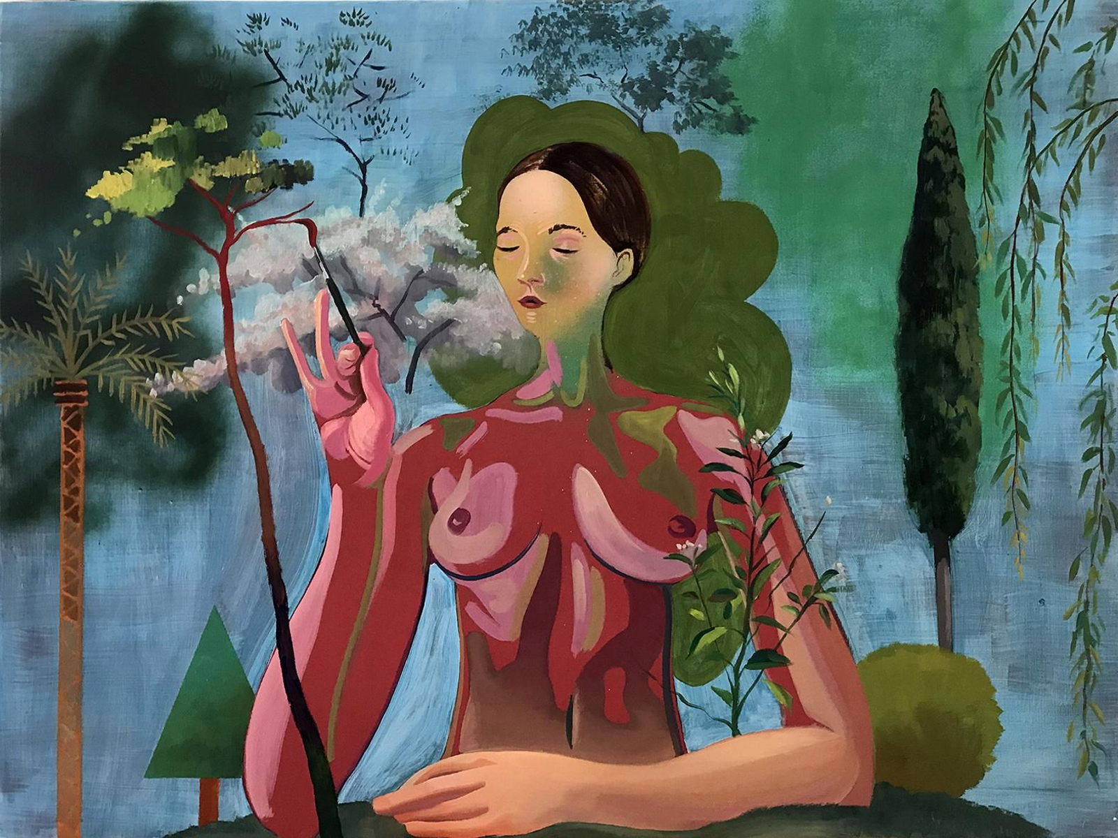 Una imagen de la muestra'Es estilo y la idea', de Cristóbal Quintero,  en la Galería Birimbao.