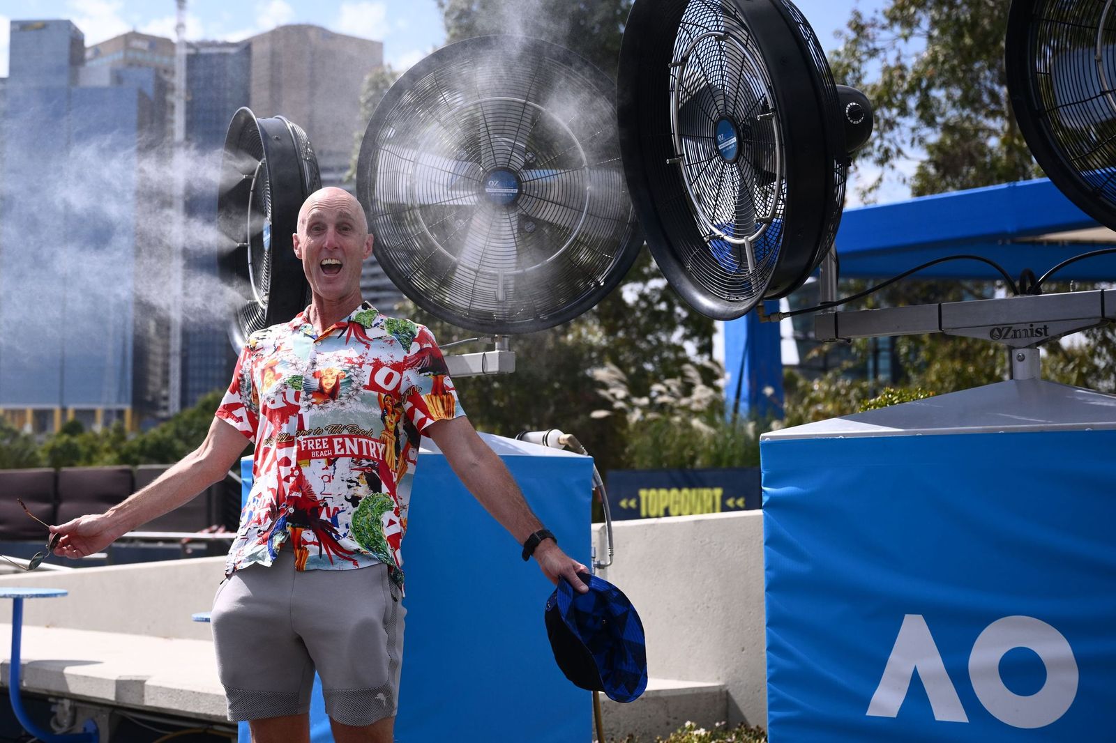 Las fotos de Alcaraz y del resto de cuartos de final de Australia