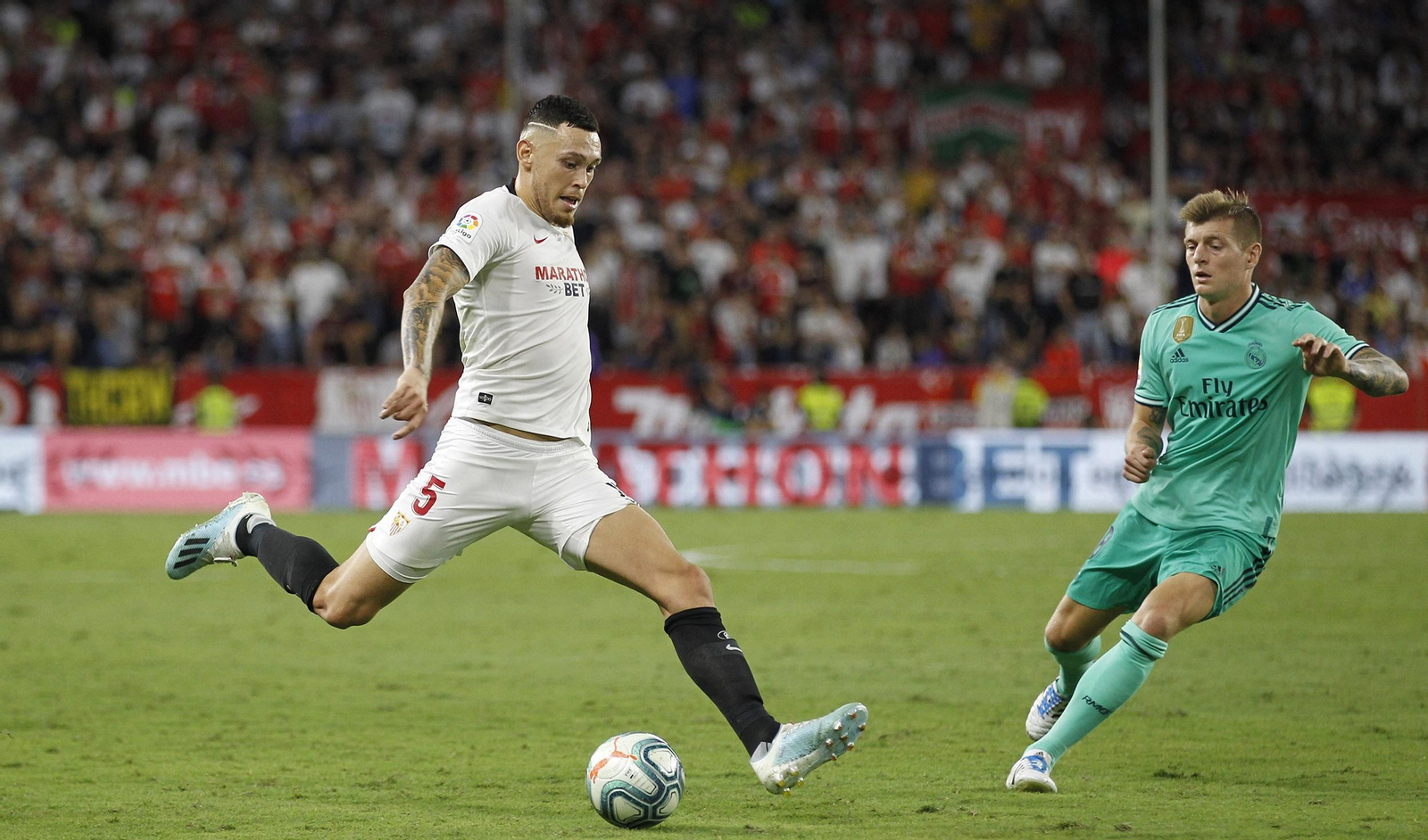 Las imágenes del Sevilla-Real Madrid