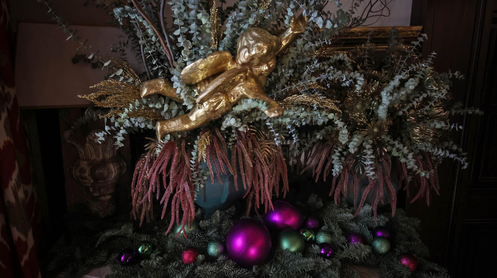 Así es la decoración navideña del Hotel Casa Palacio maría Luisa