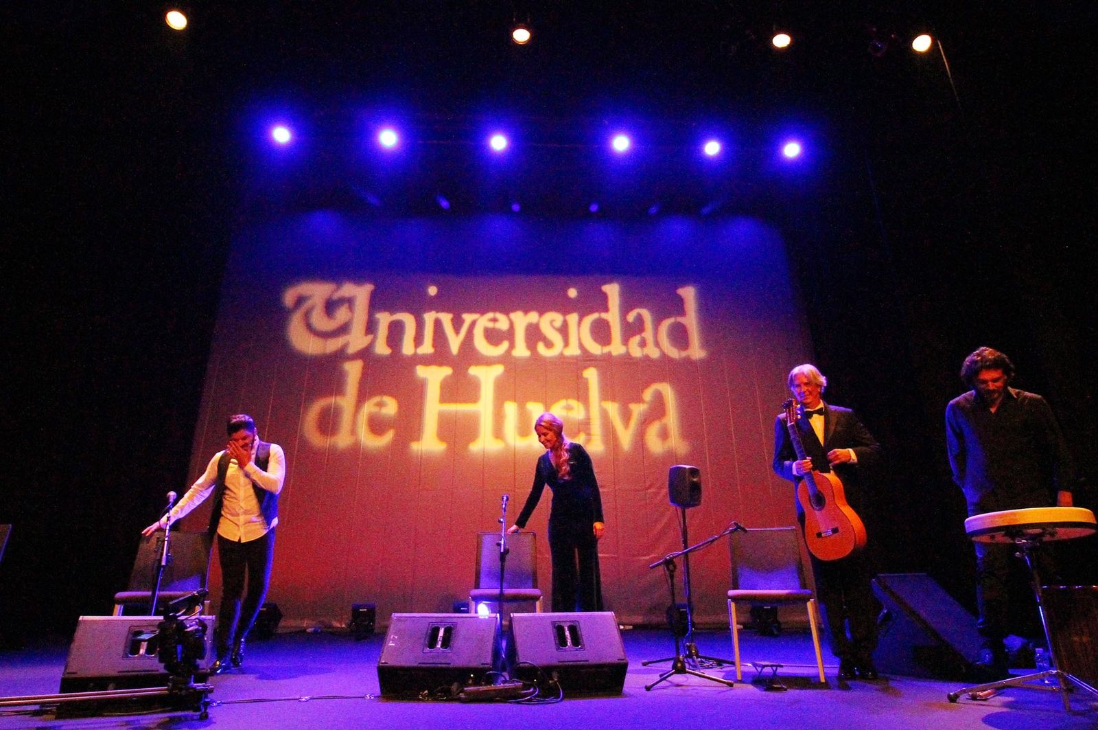 La actuación de Rocío Márquez en el nuevo Auditorio de la Universidad de Huelva, en imágenes