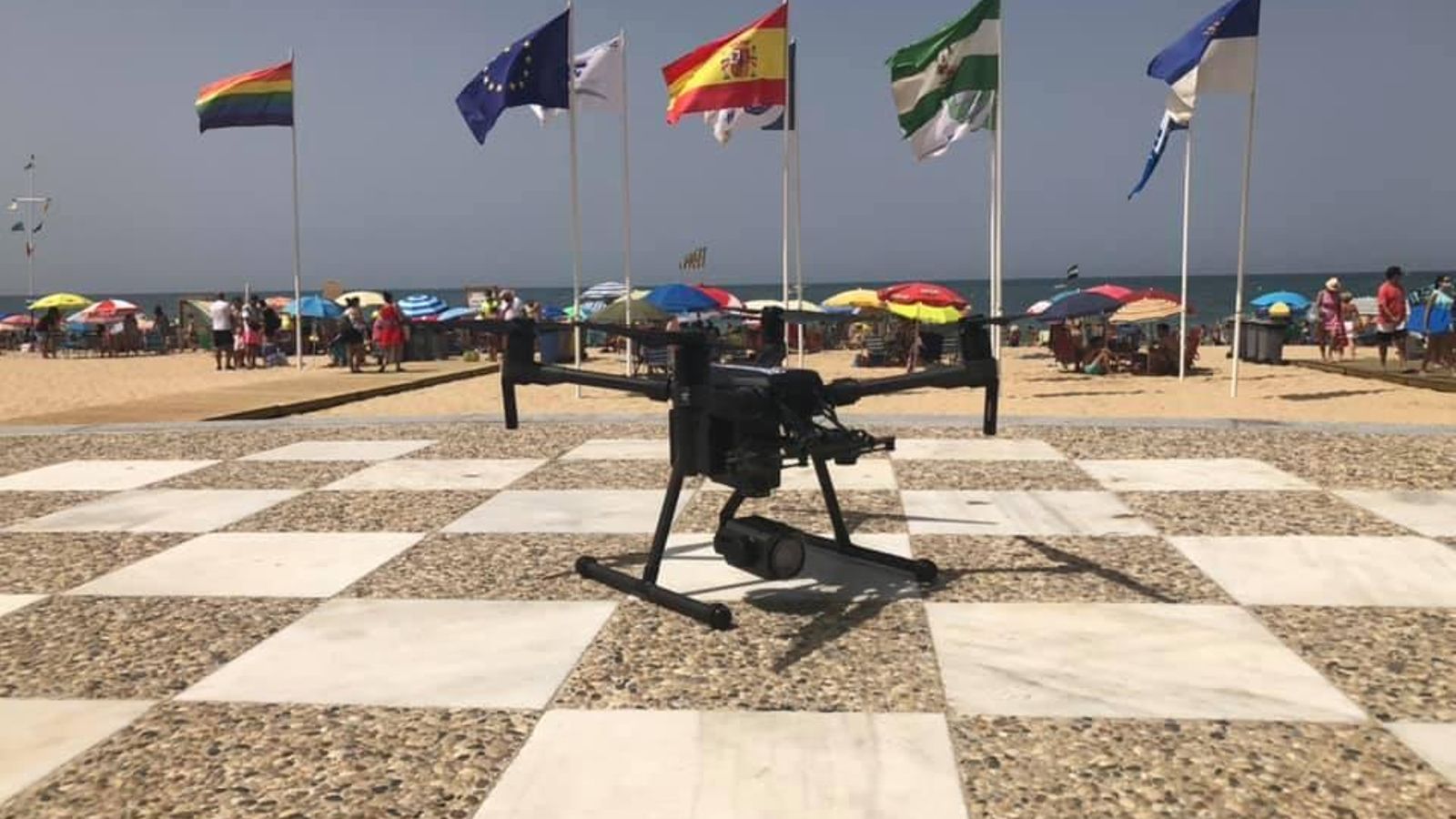 'La Bestia', el último dron incorporado por la Policía Local de Chipiona.