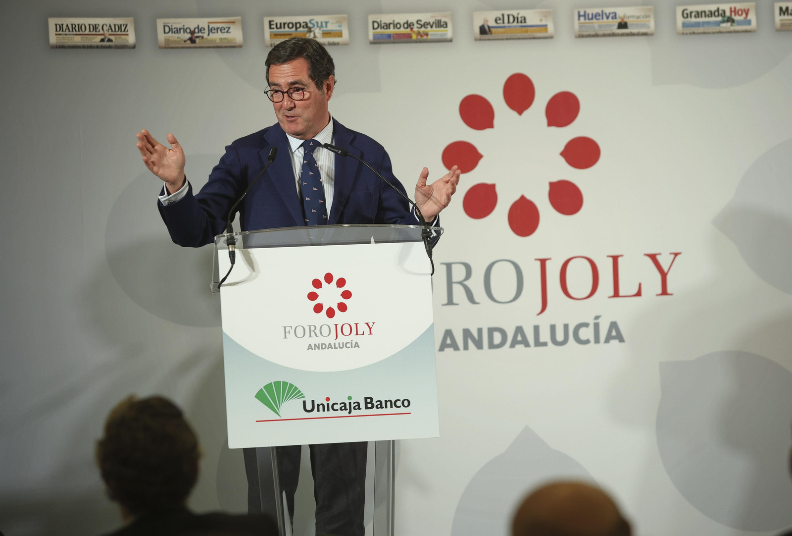 Las fotos del Foro del Grupo Joly con Antonio Garamendi, presidente de la CEOE