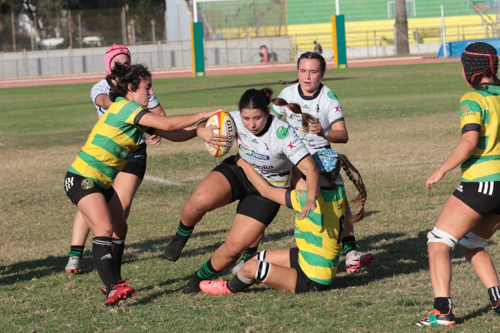 Imagen del encuentro disputado en Móstoles.