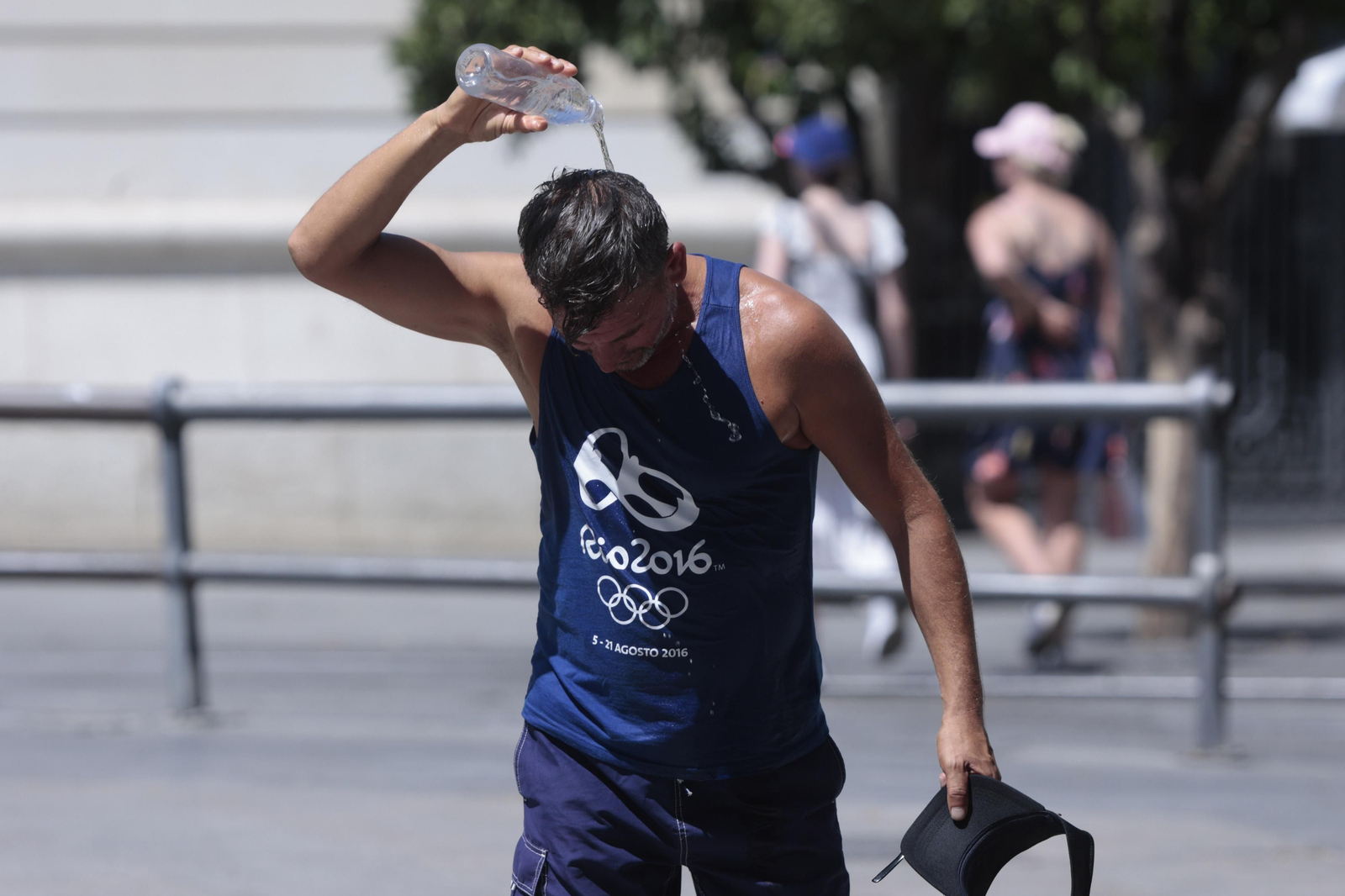 Imágenes de la ola de calor en Sevilla