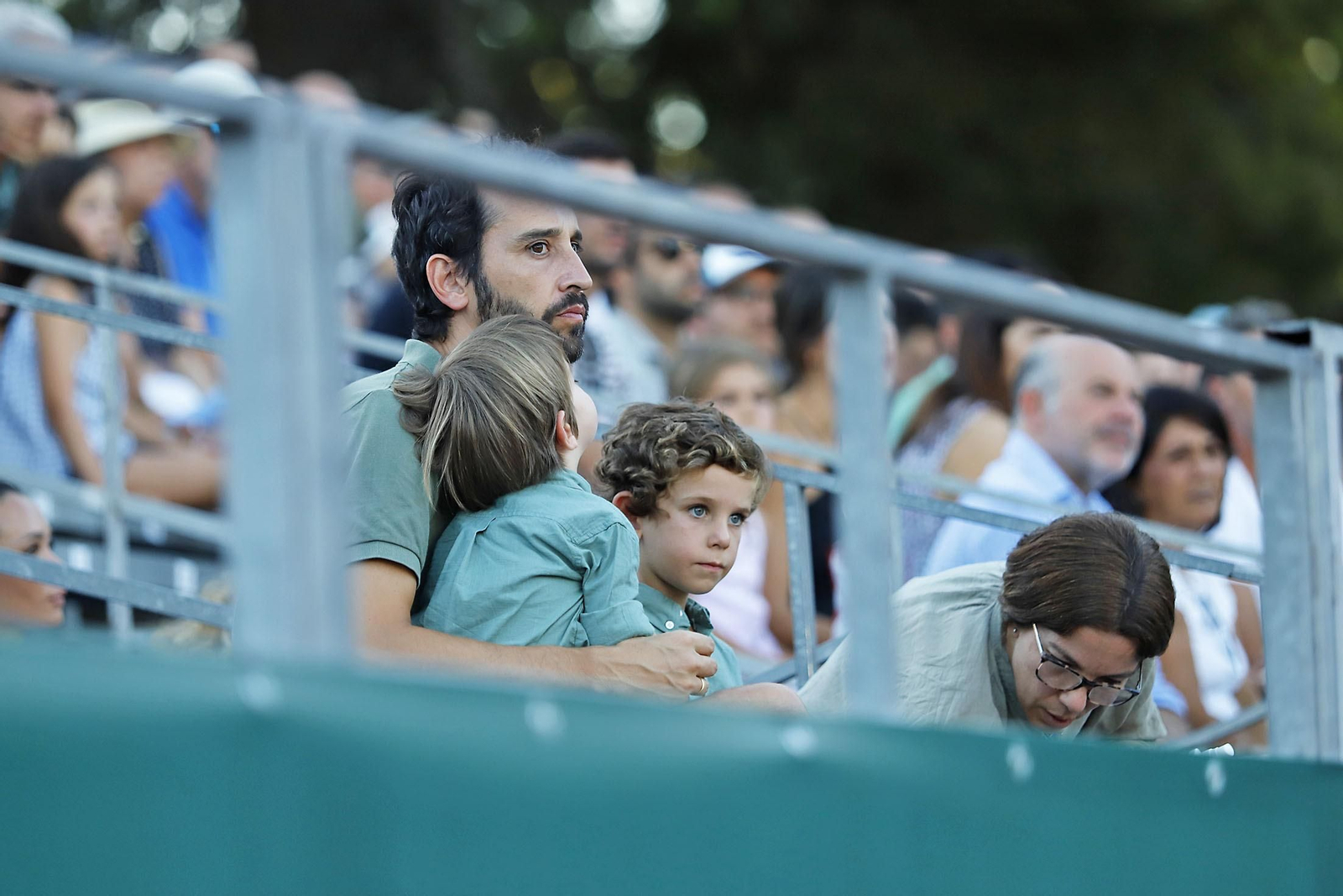 Imágenes del ambiente en la final femenina de la Copa del Rey de tenis de Huelva