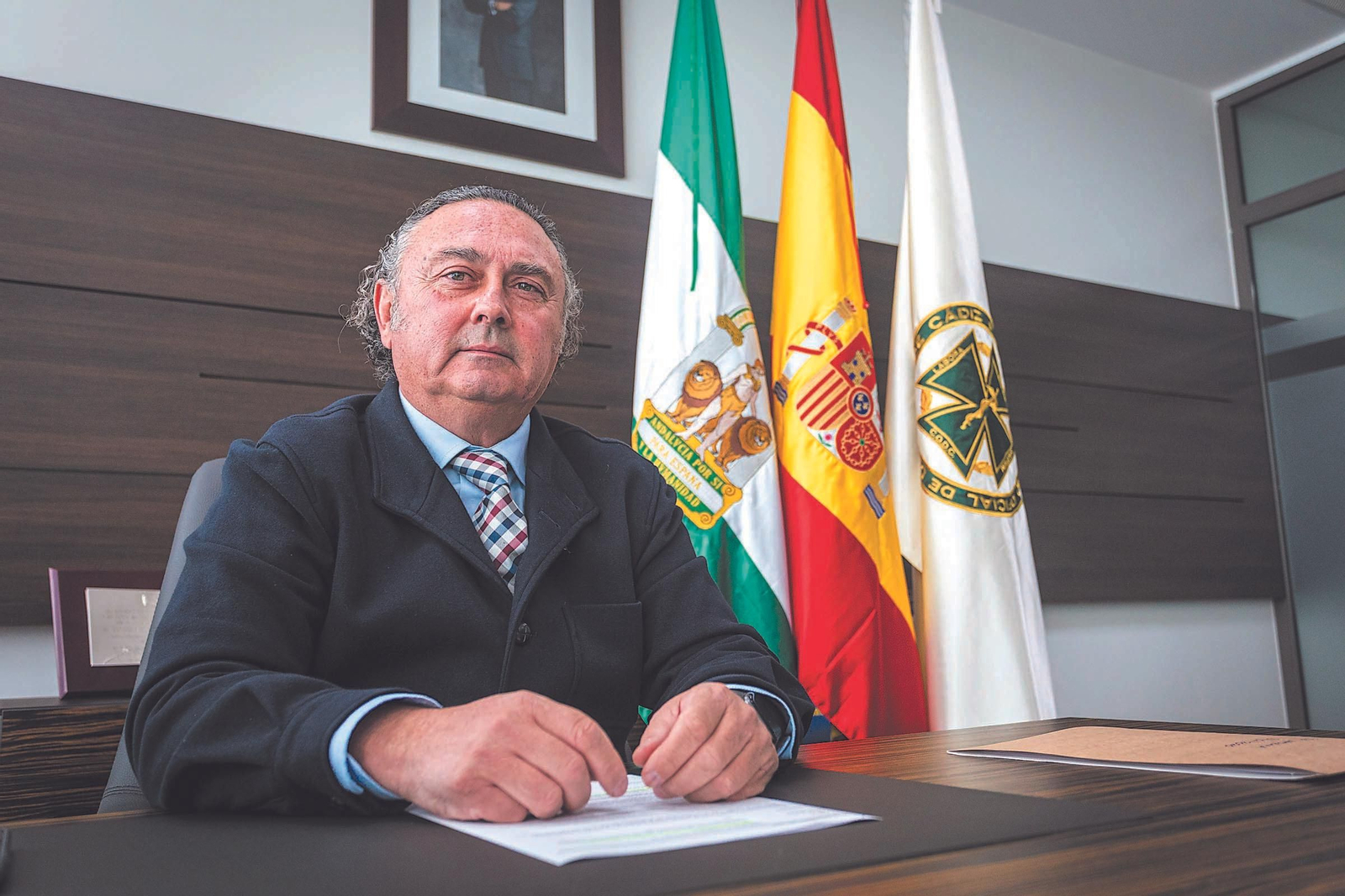 El presidente del Colegio de Dentistas de Cádiz, Ángel Carrero.