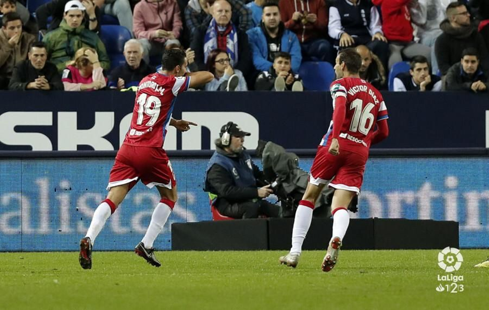 Los goles de Ángel Montoro con el Granada CF en imágenes
