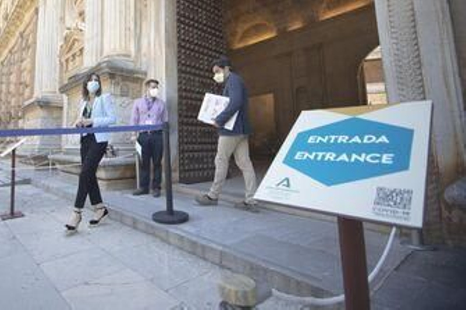 Fotos: así prepara la Alhambra la reapertura del miércoles