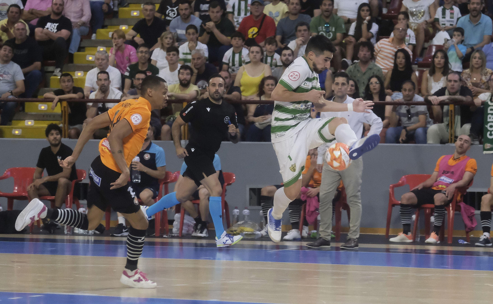 Las mejores fotos de la derrota del Córdoba Patrimonio ante Ribera Navarra en Vista Alegre