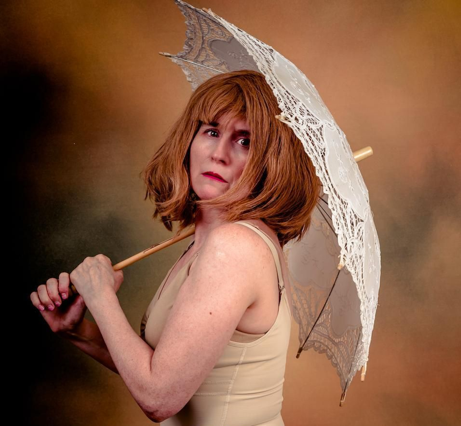 Mari Paz Sayago, en una fotografía promocional de su nuevo espectáculo.