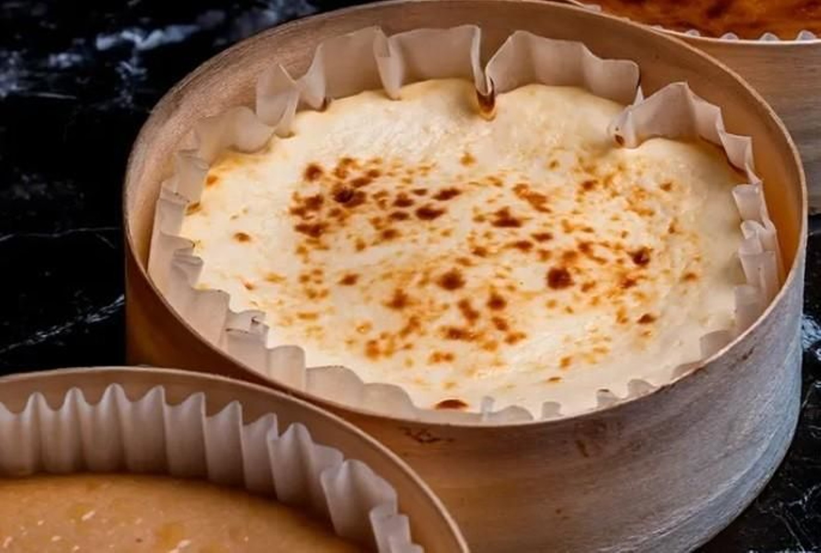 Una de las tartas de queso de Seixis