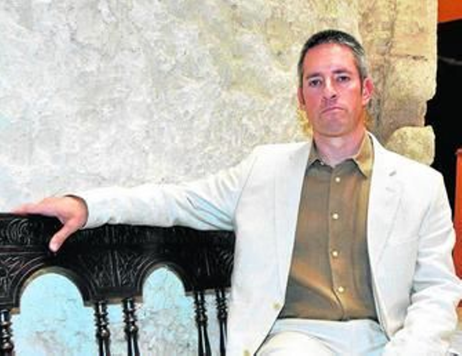 Ricardo Pardal, investigador y biólogo, responsable del grupo científico, ayer en el Ayuntamiento.