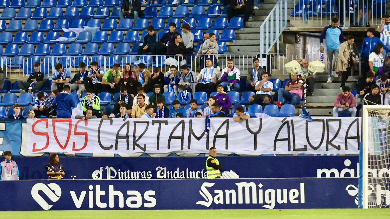Las fotos del Málaga CF-Cartagena