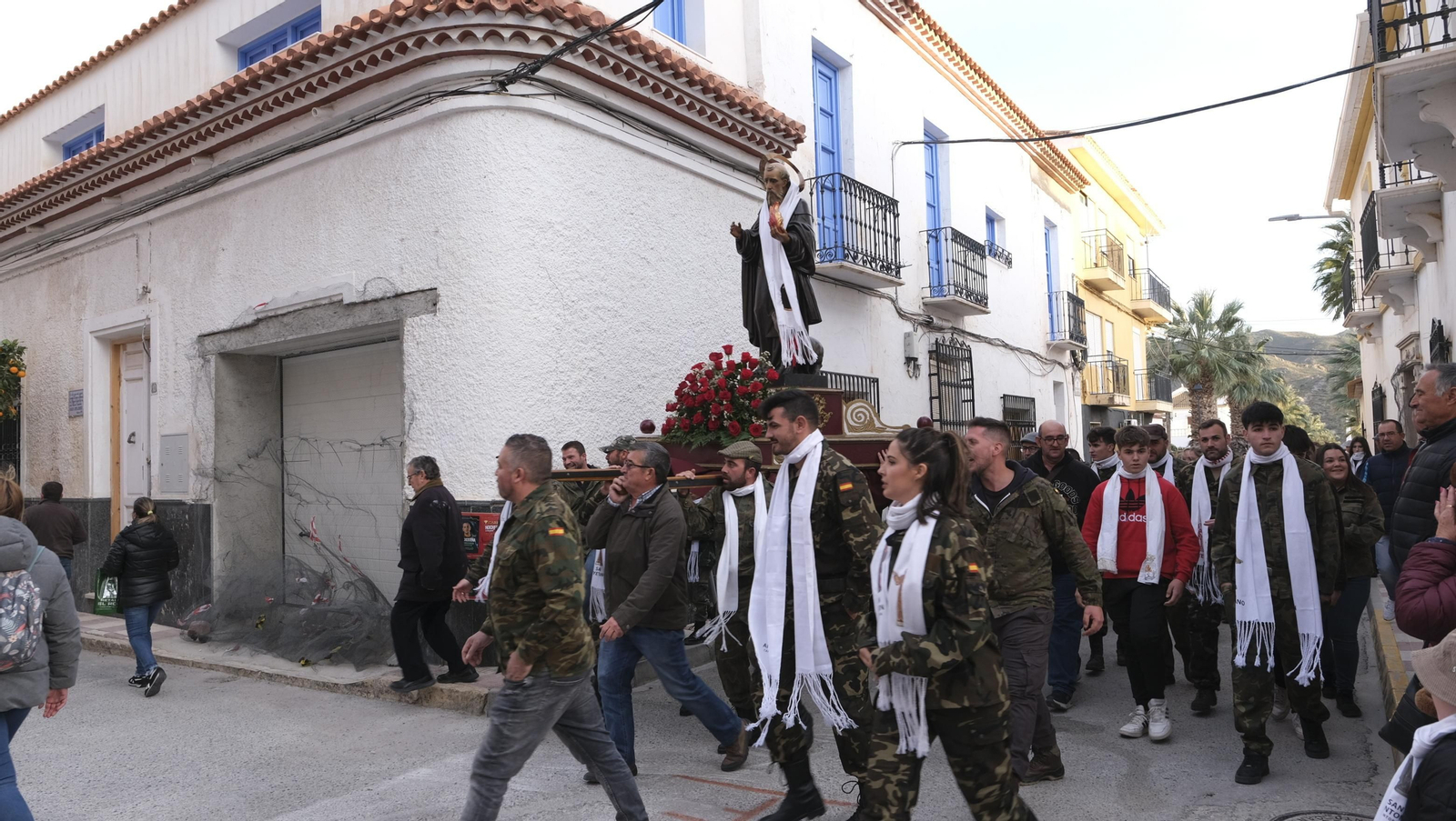 Imágenes de las Fiestas de San Antón y San Cayetano, de Cantoria