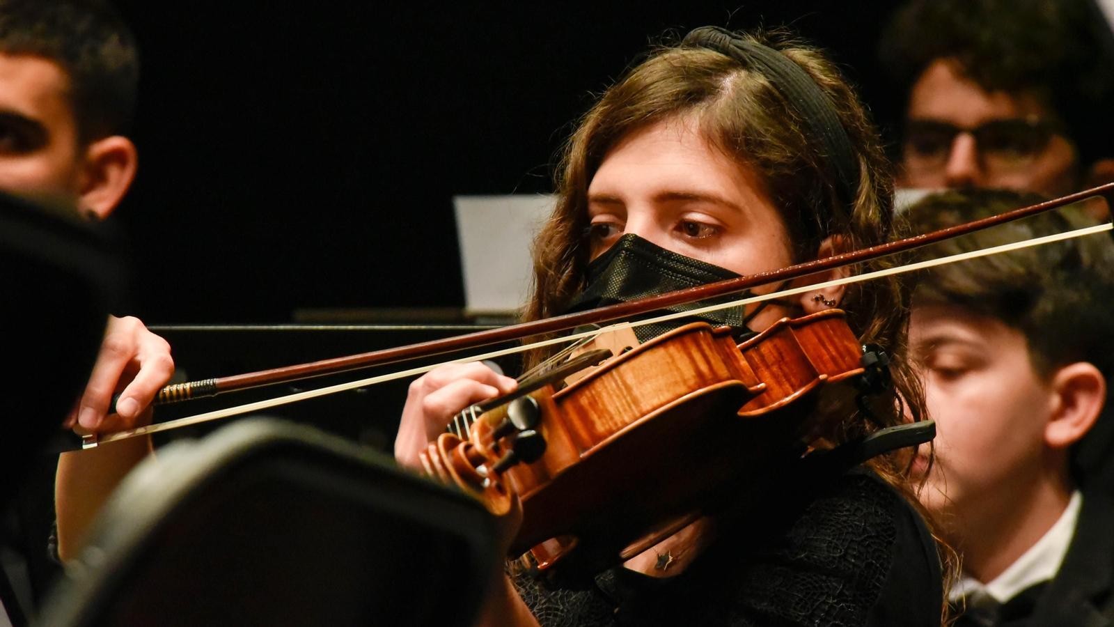 Las fotos del concierto de La Joven Orquesta Sinfónica de La Línea