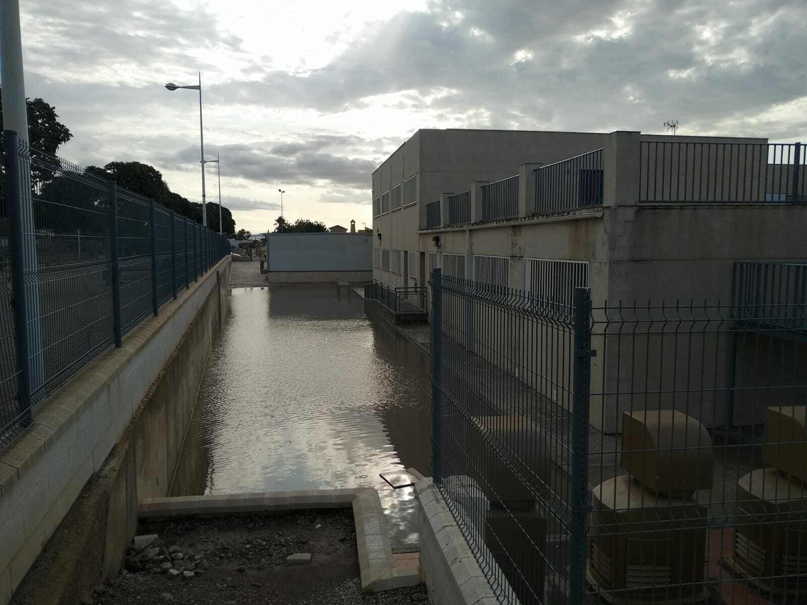 Las imágenes del paso de la gota fría por Almería