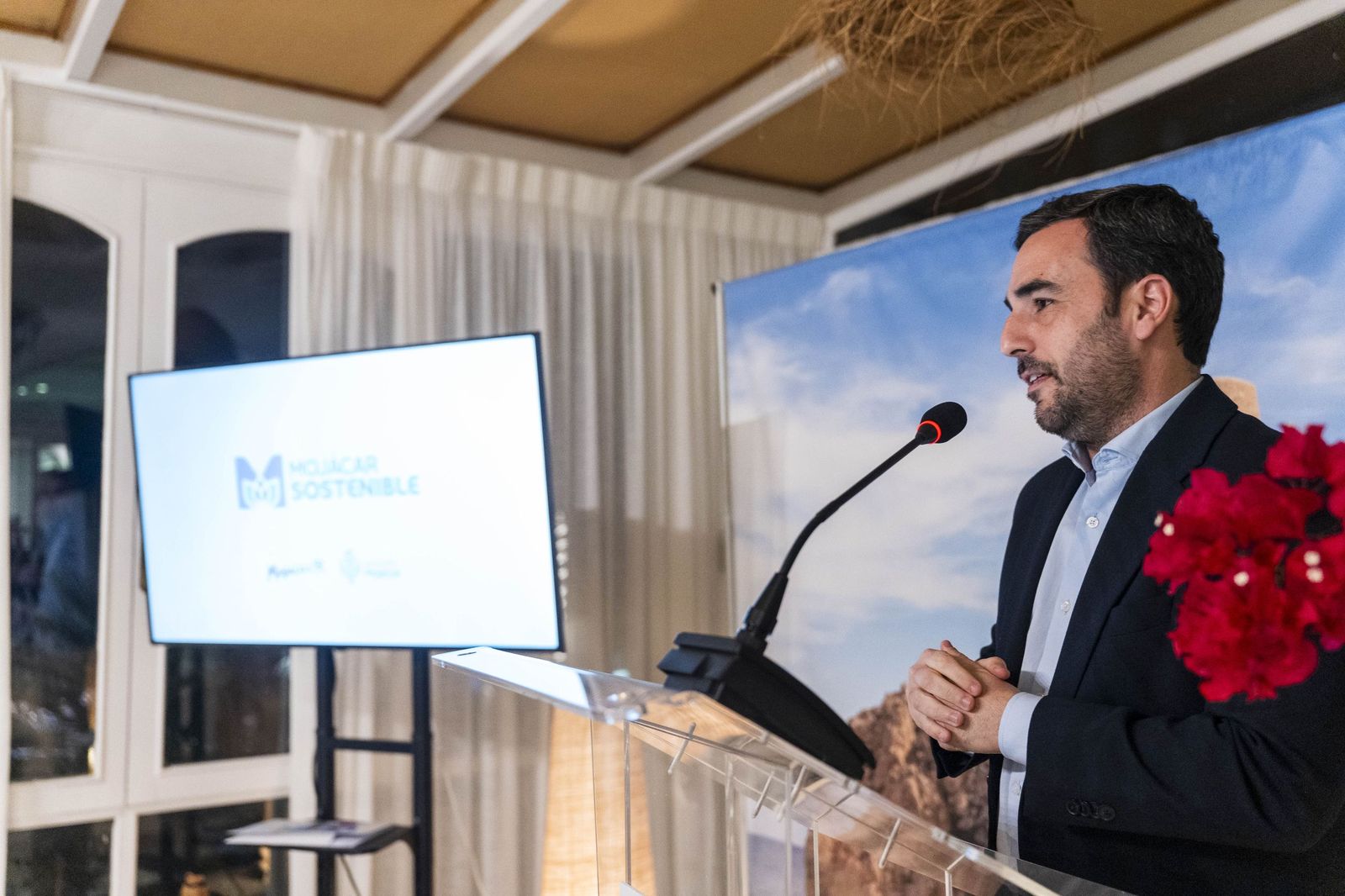 La presentación de 'Mojácar Sostenible' y la entrega del Indalo de Oro a Ricardo Escudero, en imágenes