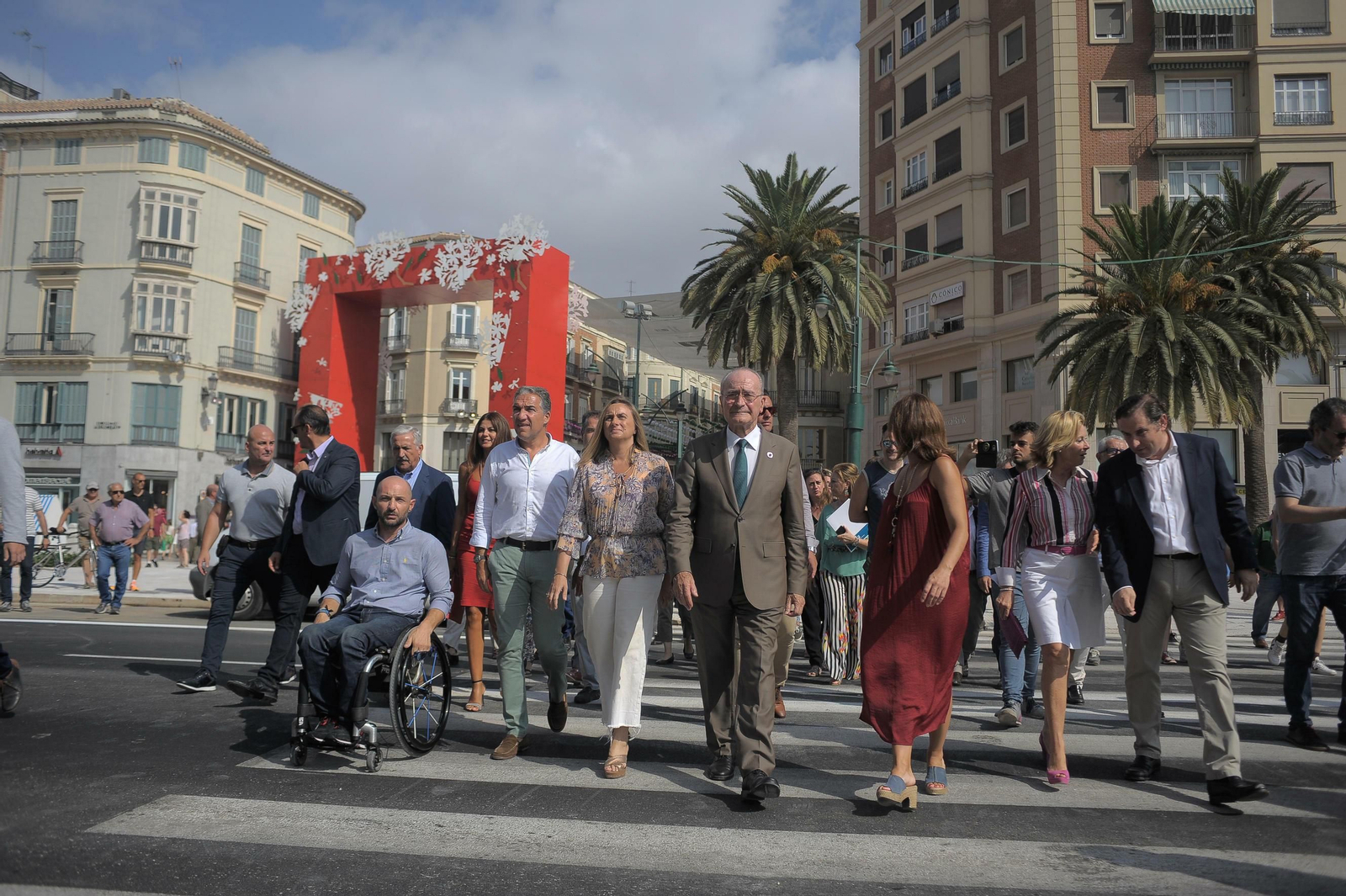 Fotos de la inauguración de los trabajos de reurbanización de la Alameda Fotos de la inauguración de los trabajos de reurbanización de la Alameda
