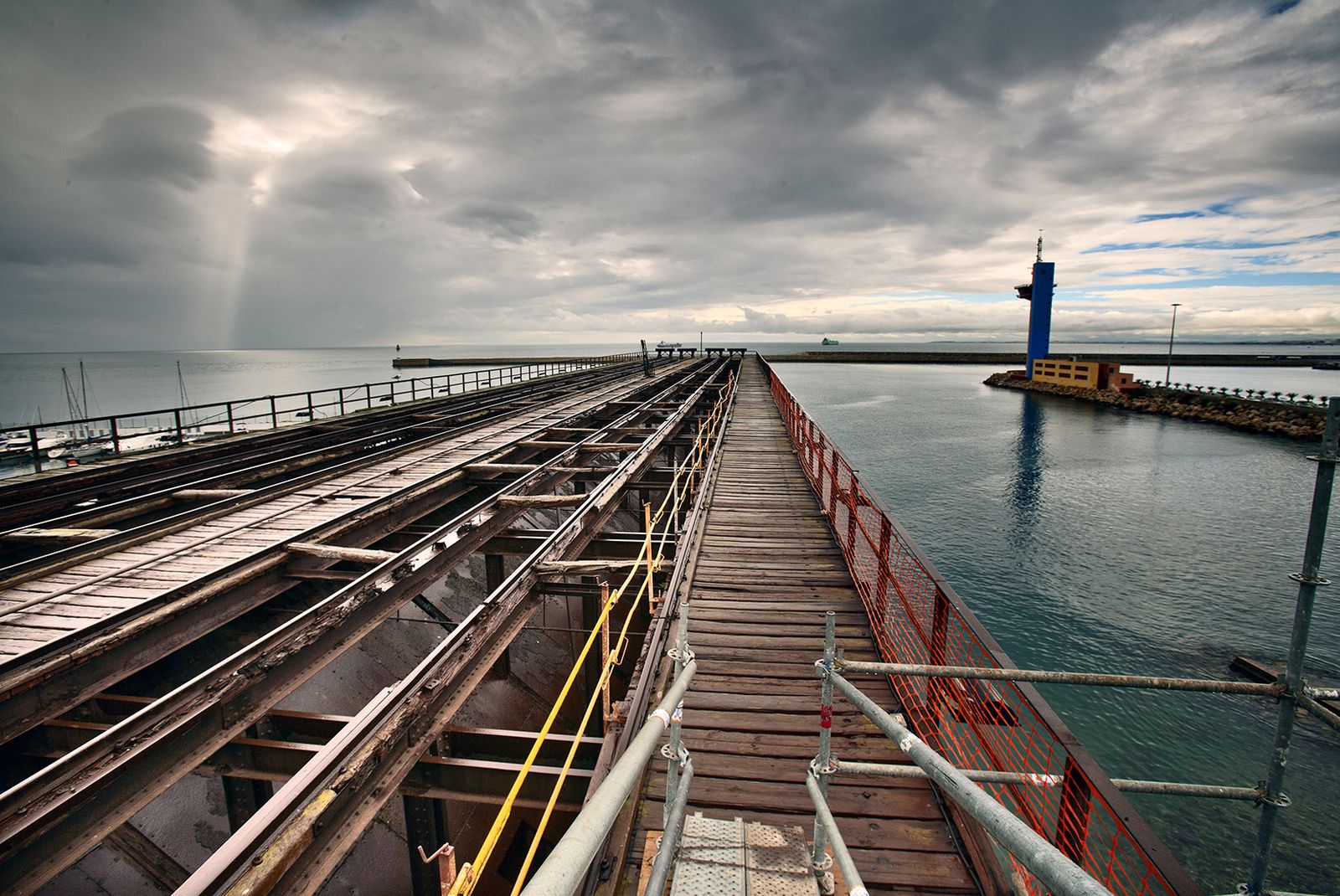 Vista del Cable Inglés.