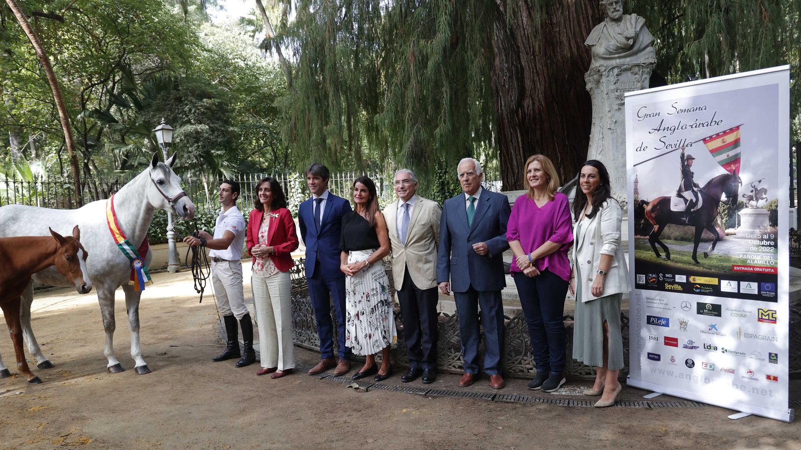 Presentación de la Gran Semana Anglo-árabe de Sevilla 2022.