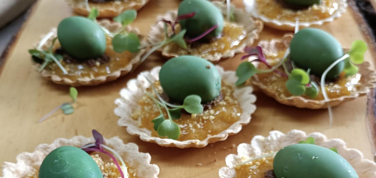 Un menú que pone en valor el aceite de oliva virgen extra de Granada