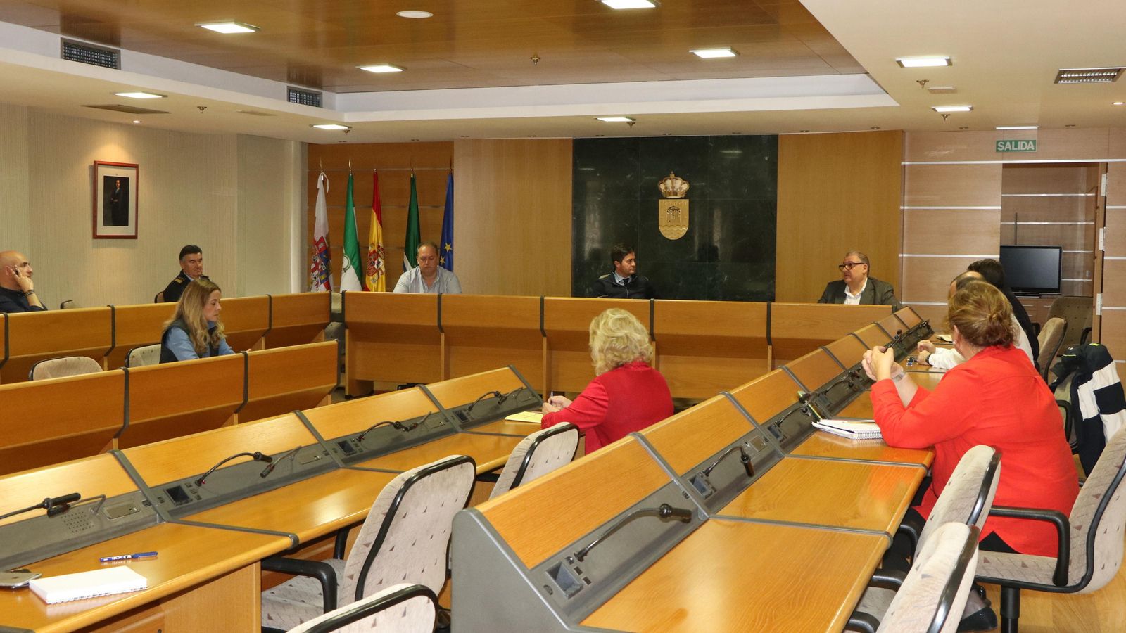 Reunión de la comisión de seguimiento del coronavirus.