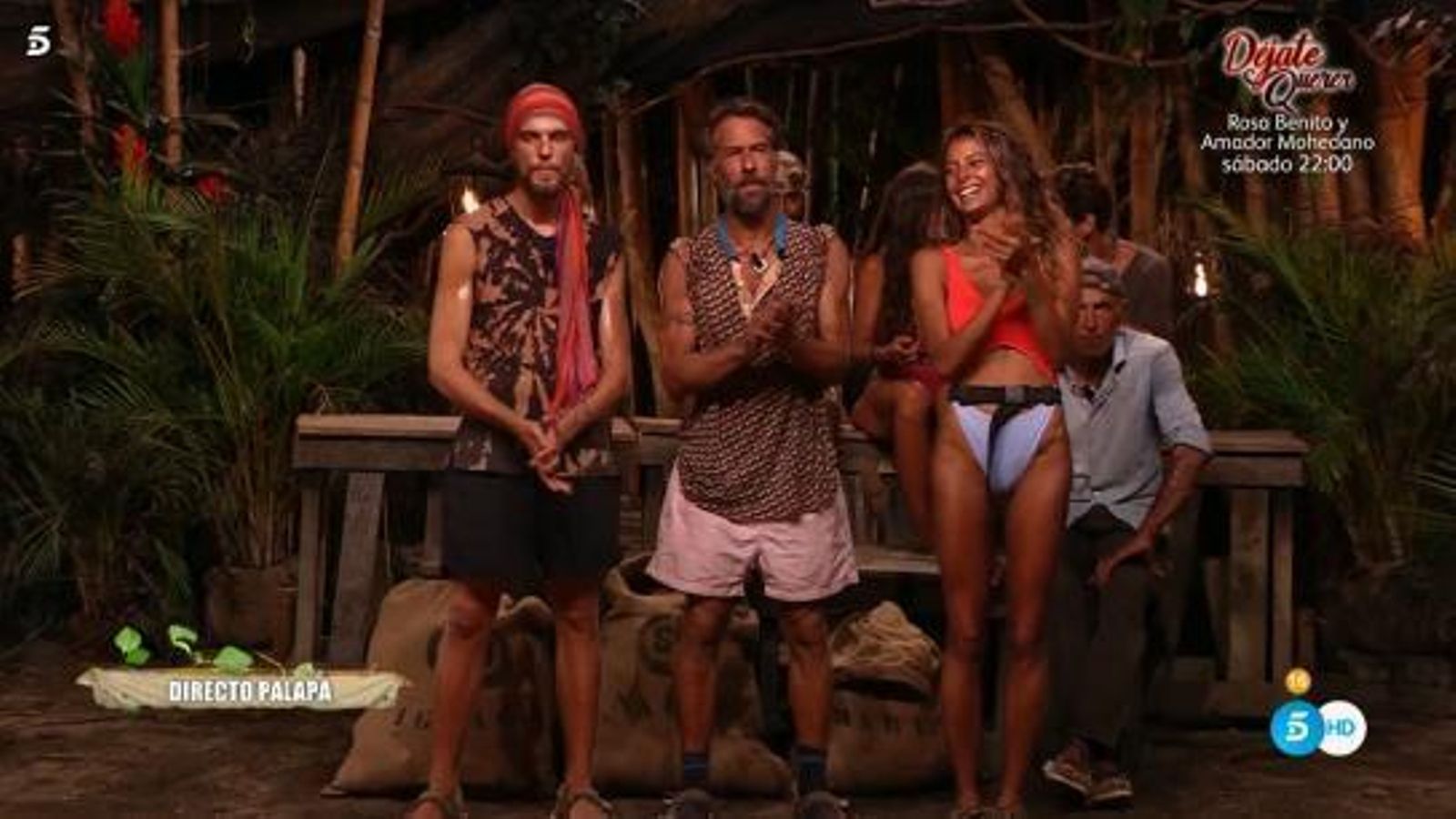 Ignacio de Borbón, Nacho Palau y Mariana Rodríguez en Supervivientes