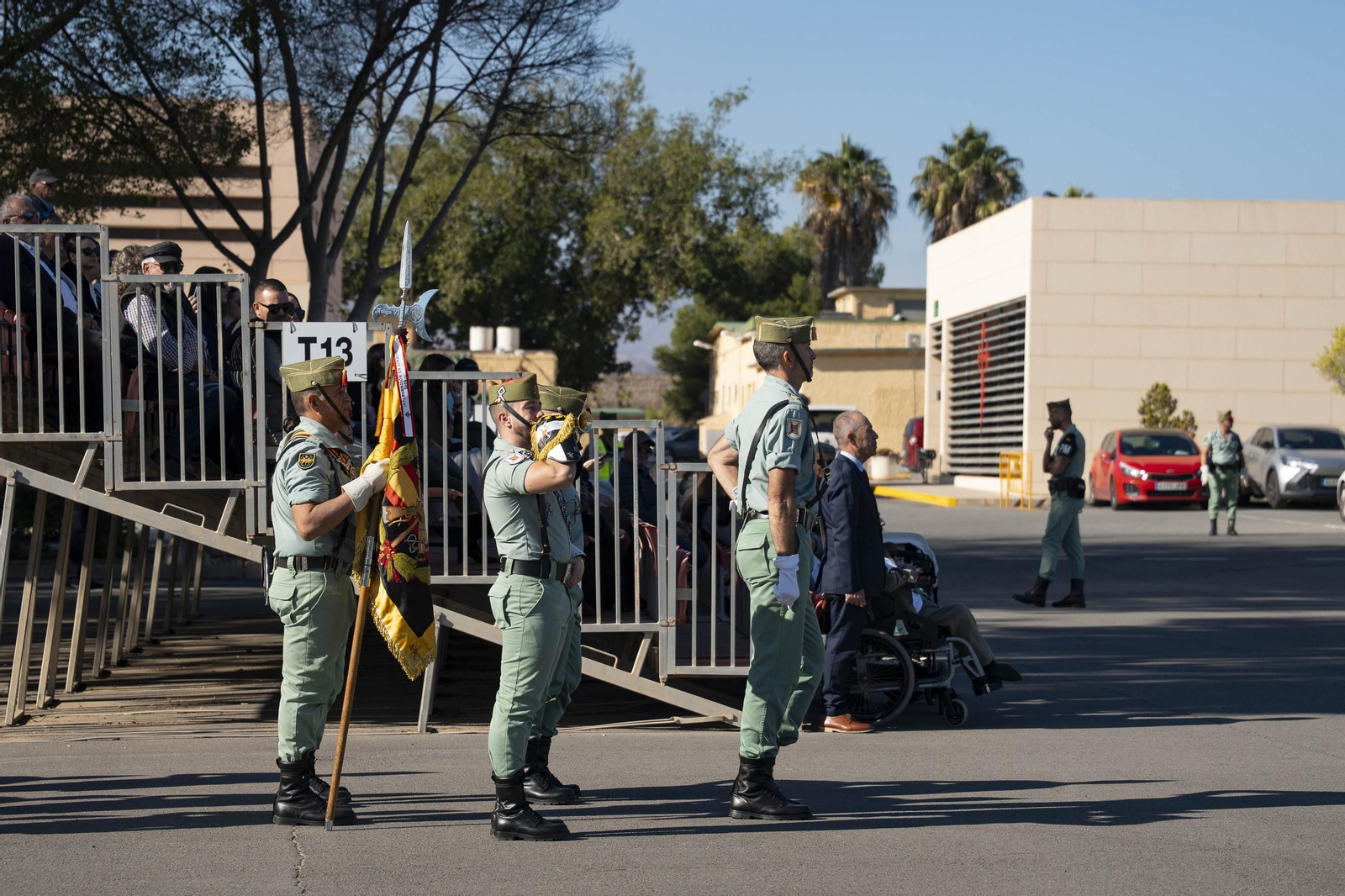 Así conmemora el día de la Inmaculada Concepción la Brigada de la Legión en Almería y despide al contingente que parte a Eslovaquia