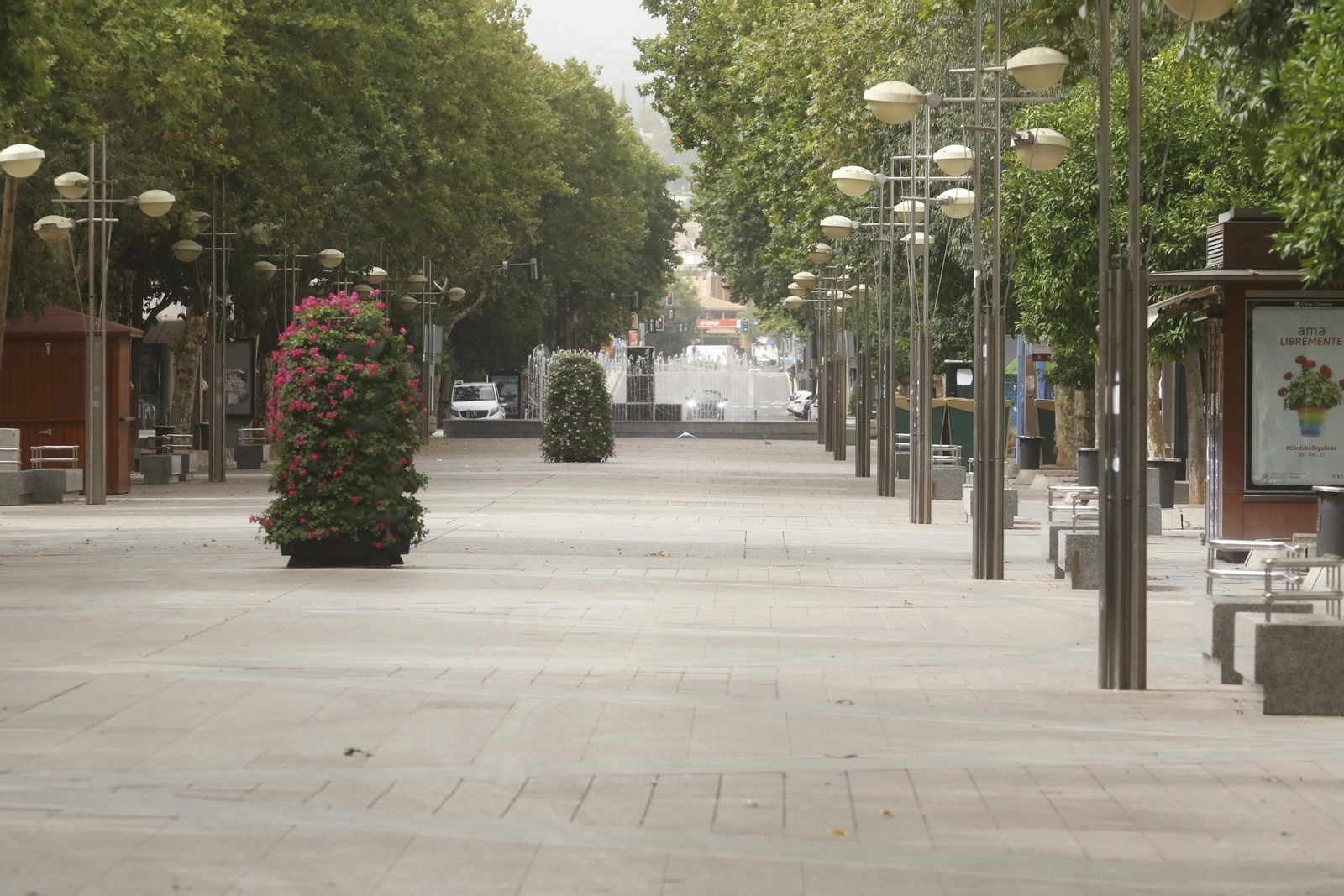 El sofocante domingo de Córdoba, en fotografías