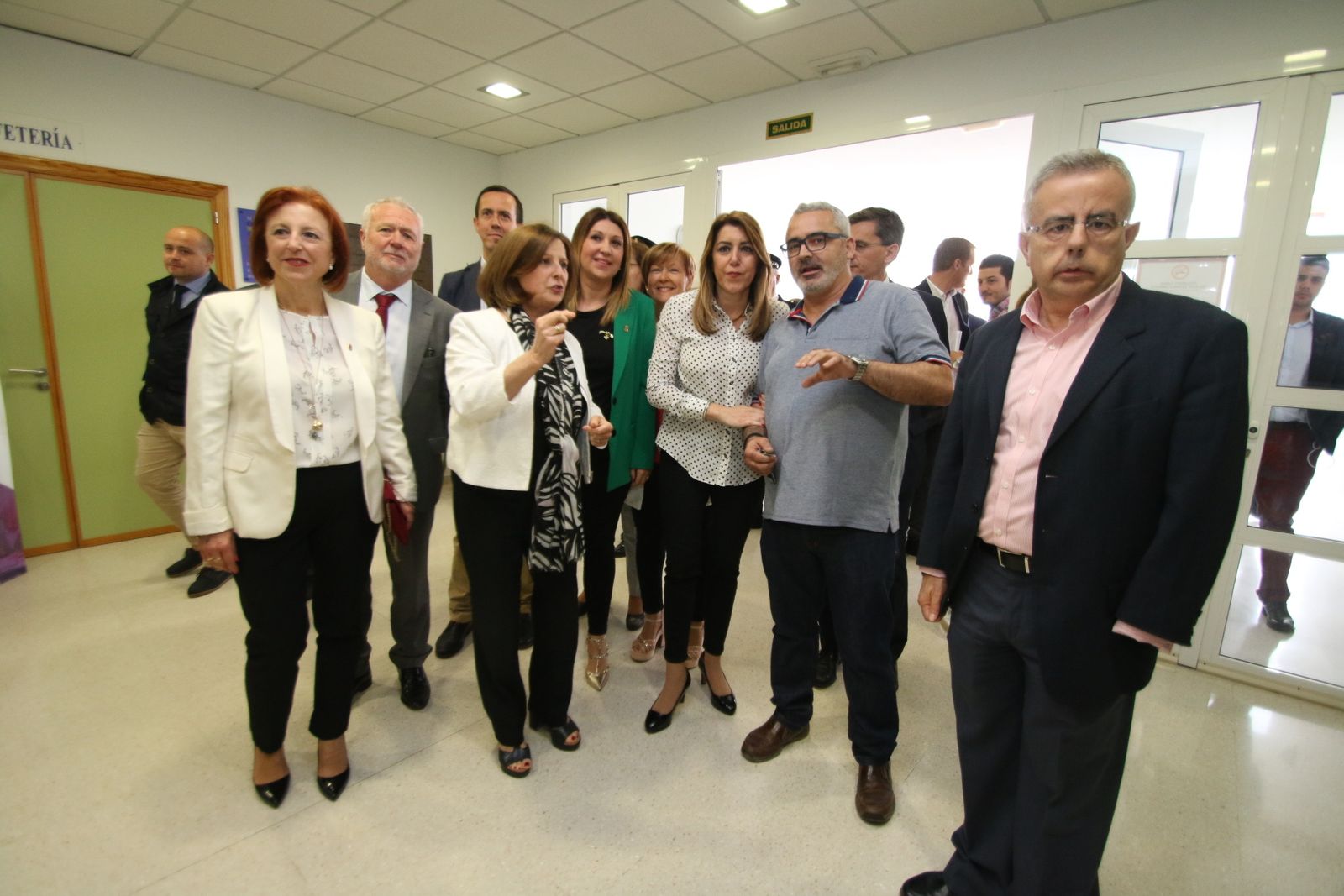 Las imágenes de la visita de Susana Díaz a Almería
