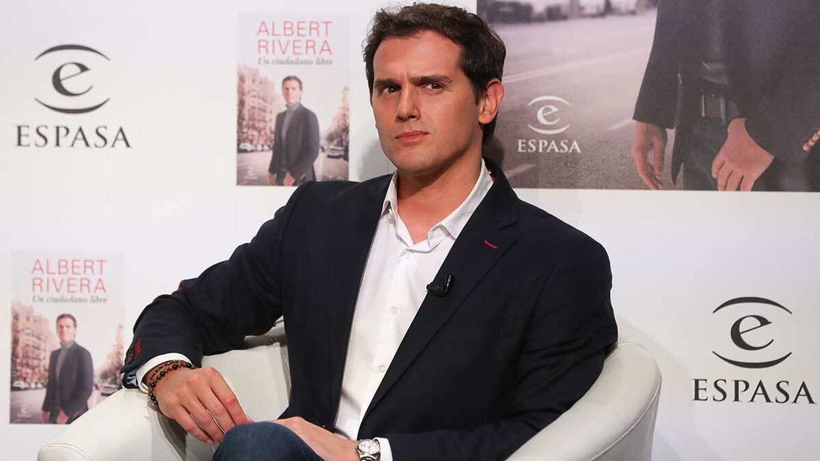 Albert Rivera, en la presentación de su libro este martes.