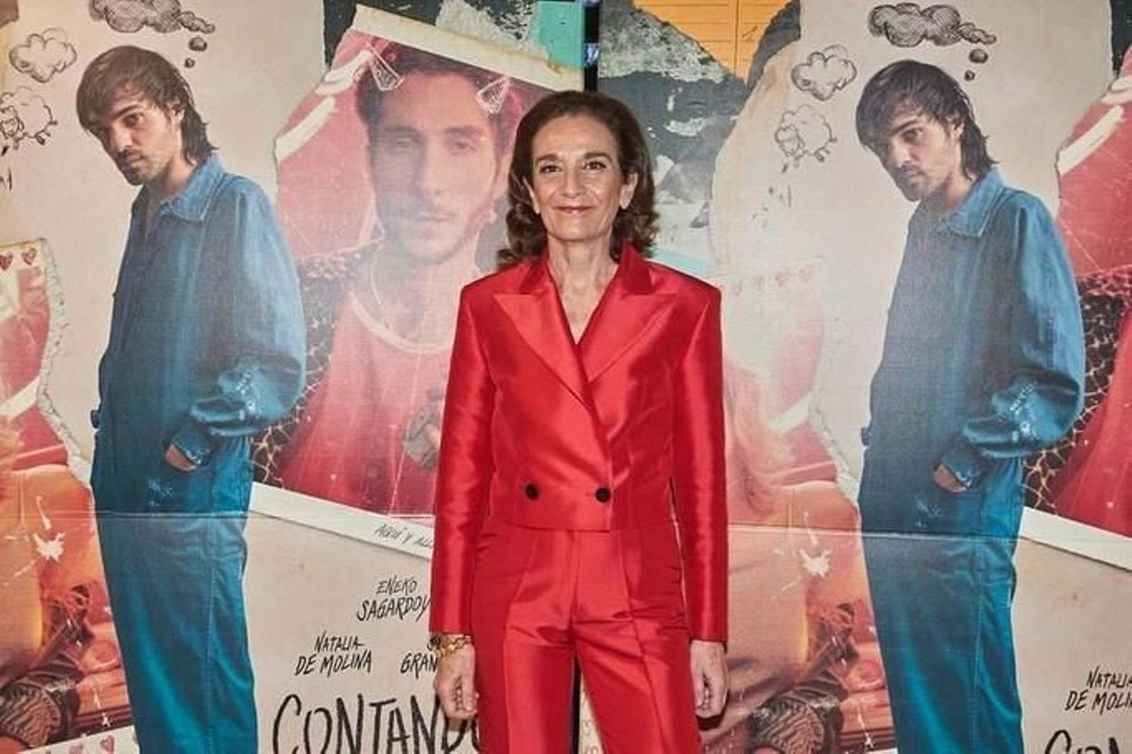 Consuelo Trujillo, durante la presentación de la película