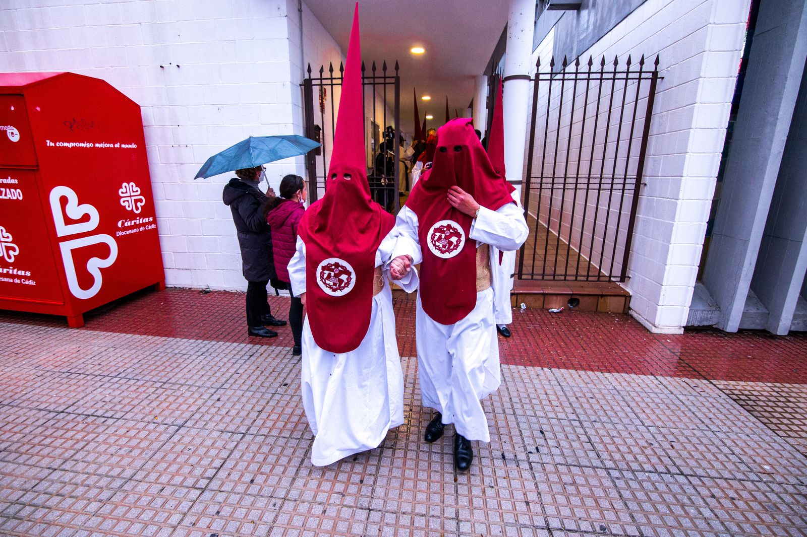 Lunes Santo en San Fernando: Las imágenes de Afligidos