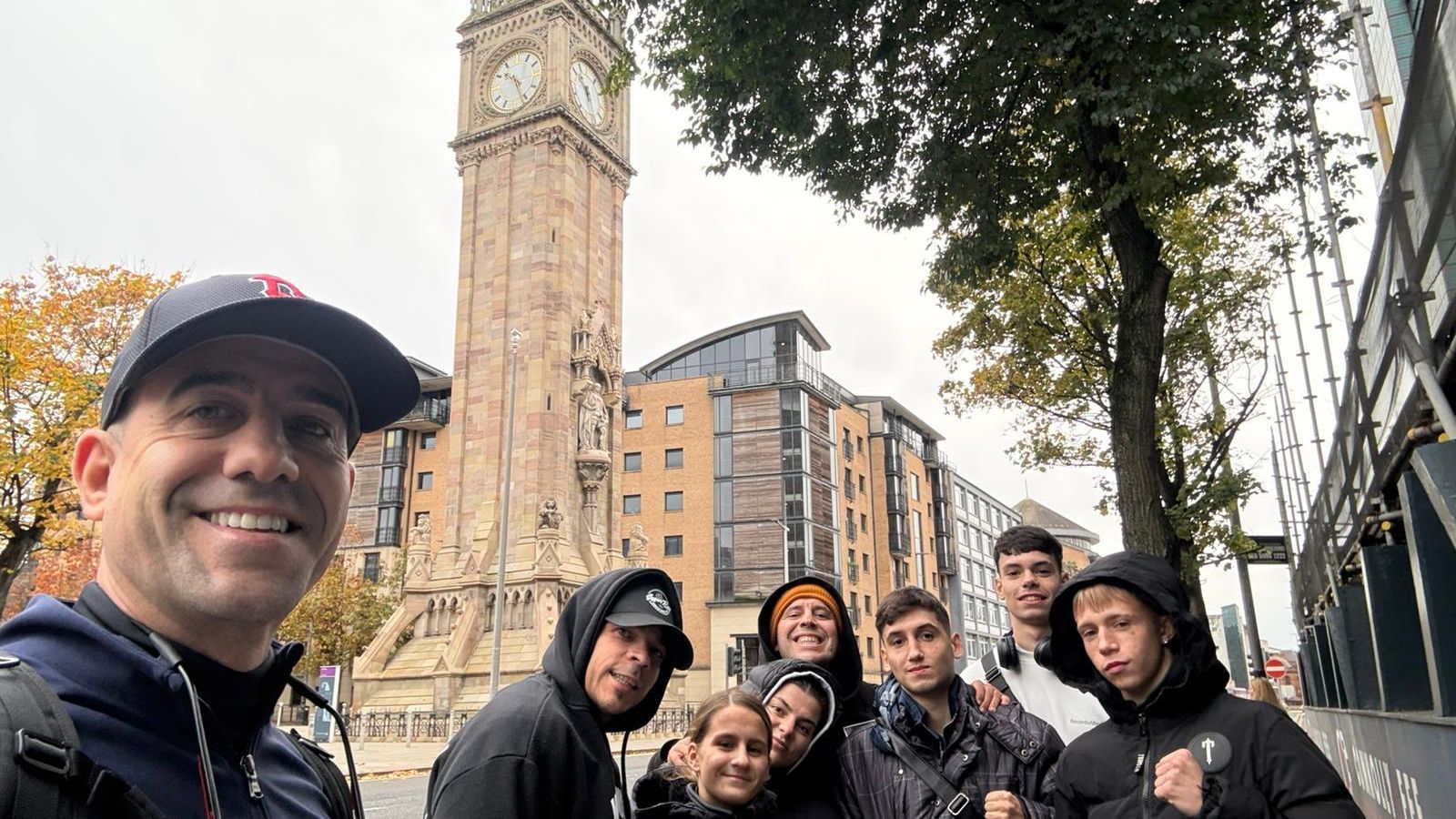 La expedición jiennense en tierras británicas.