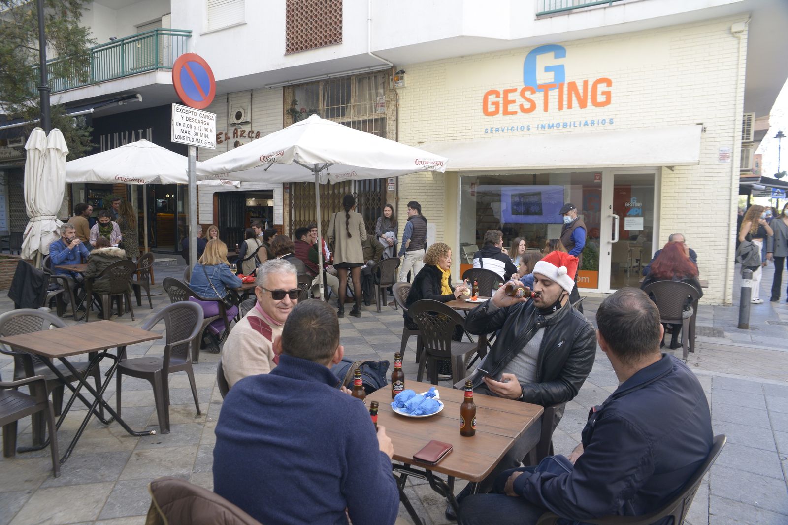 Fotos de ambiente navideño en Algeciras.