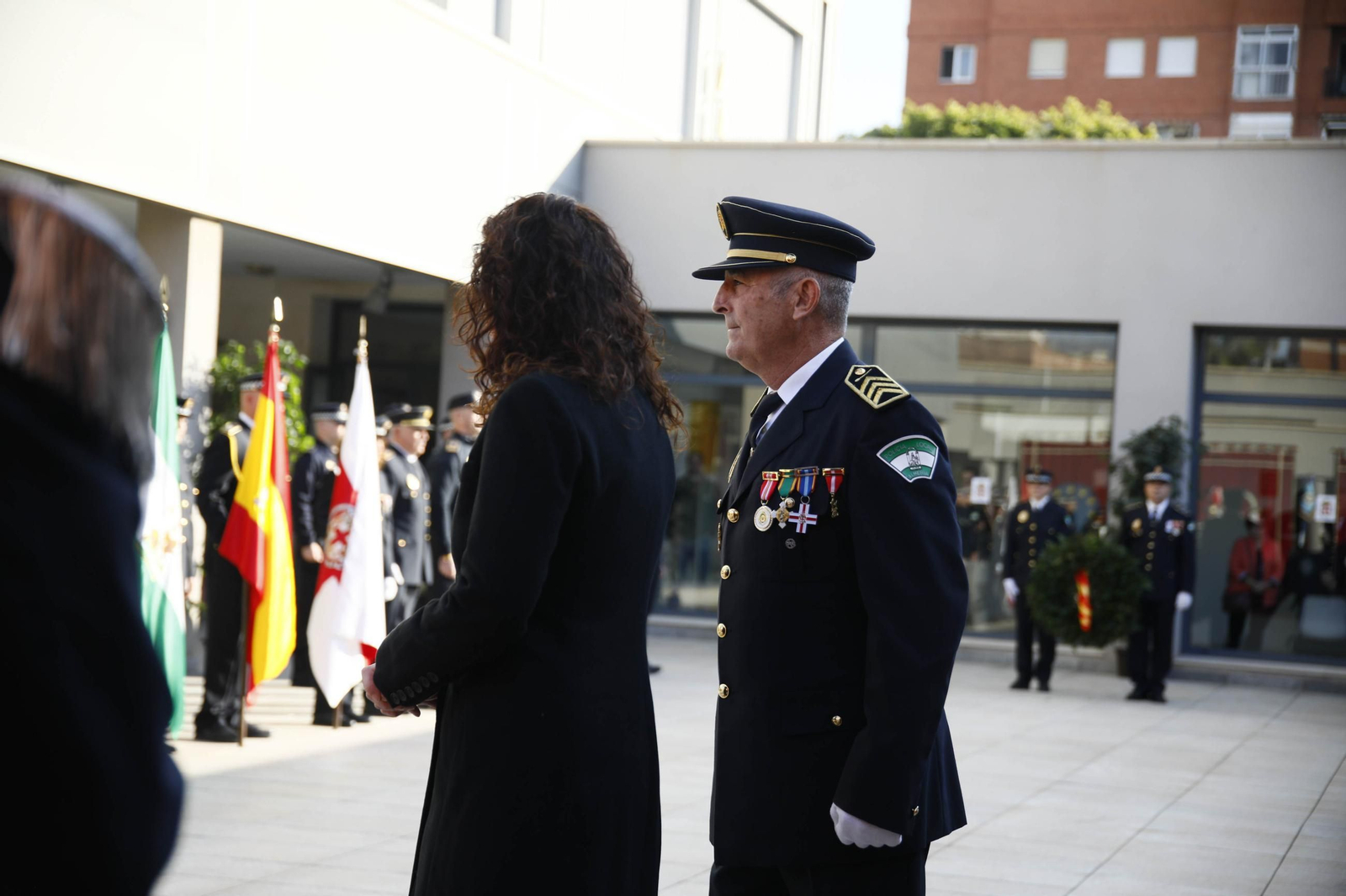 Las imágenes del acto institucional de la Policía Local de Almería con motivo de la festividad de su patrón, San Esteban