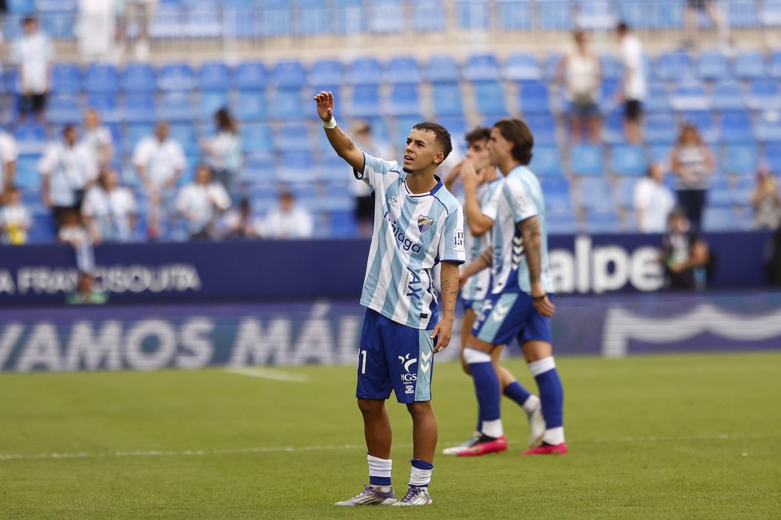 Las fotos del Málaga - Andorra