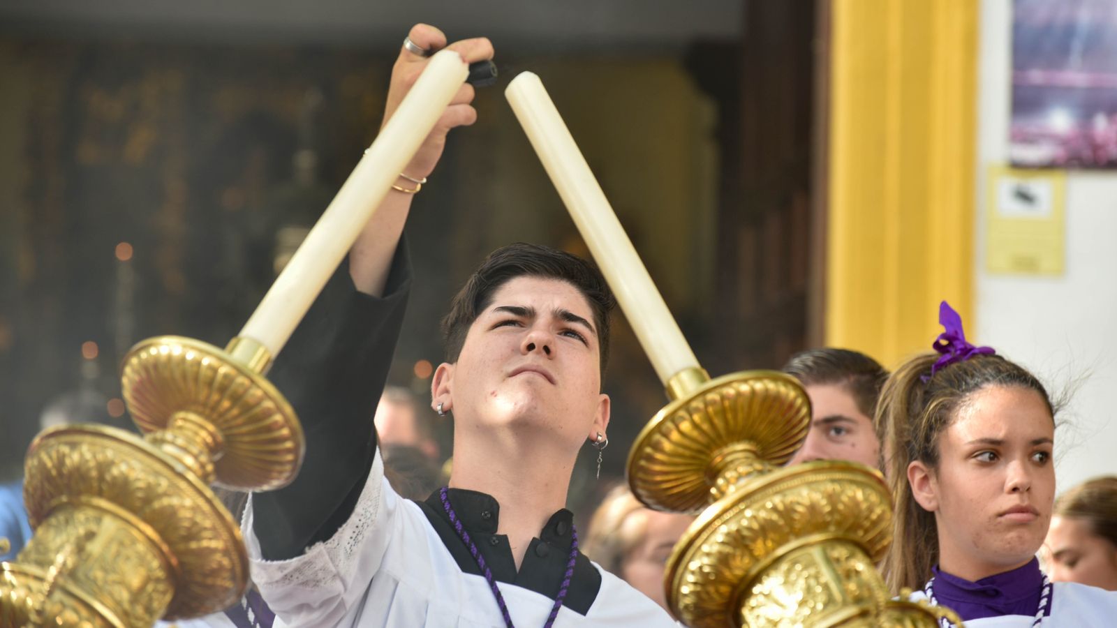 Las fotos de la procesión del Corpus Christi en La Línea