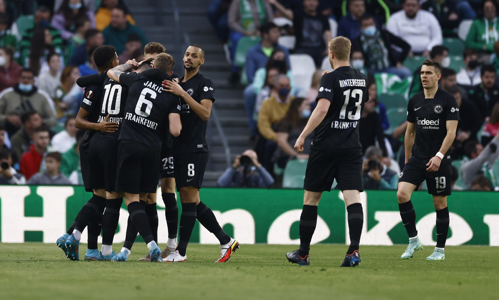 Las imágenes del Betis-Eintracht