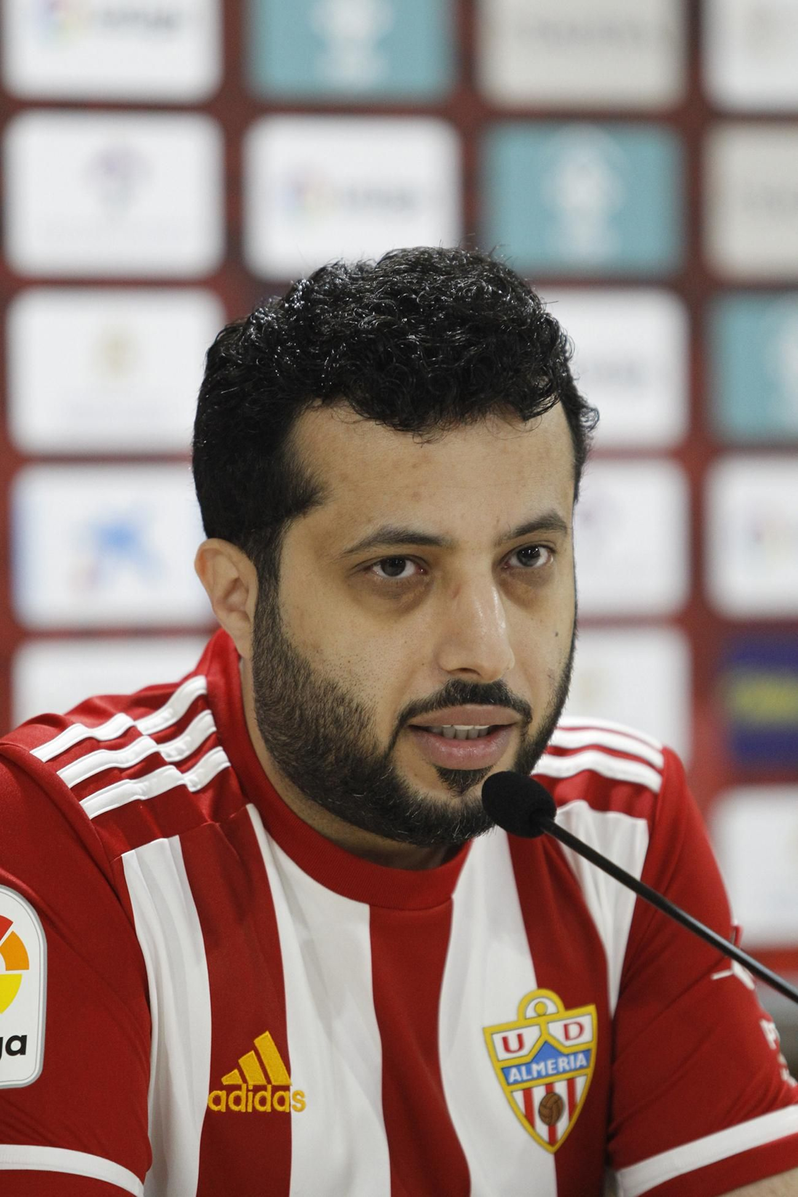 Fotogalería rueda de prensa dueño U.D. Almería, Turki Al-Sheik