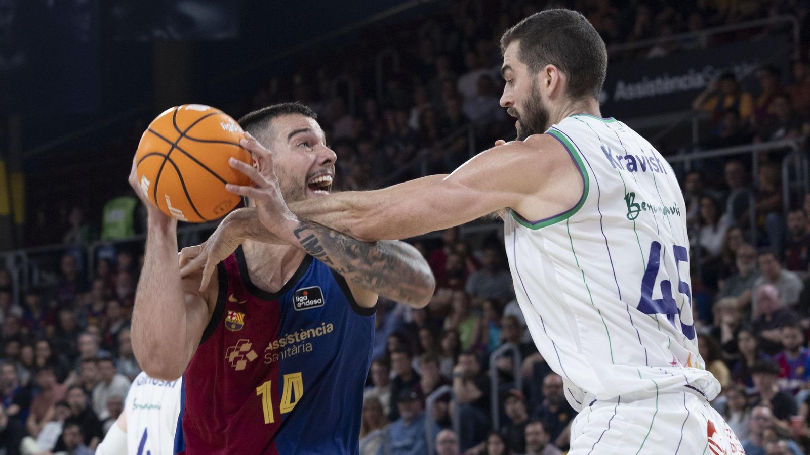 El Barcelona-Unicaja, en fotos