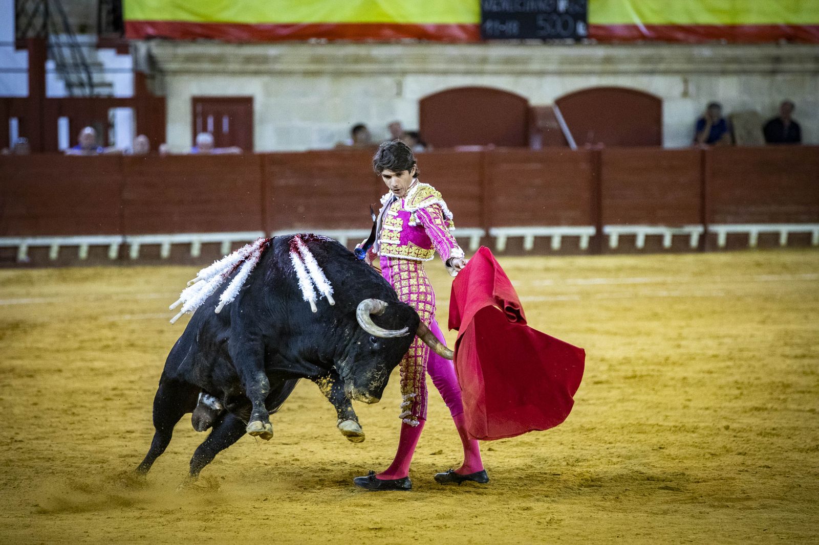 Diego Urdiales, Sebastián Castella y Daniel Luque, en la plaza de toros de El Puerto