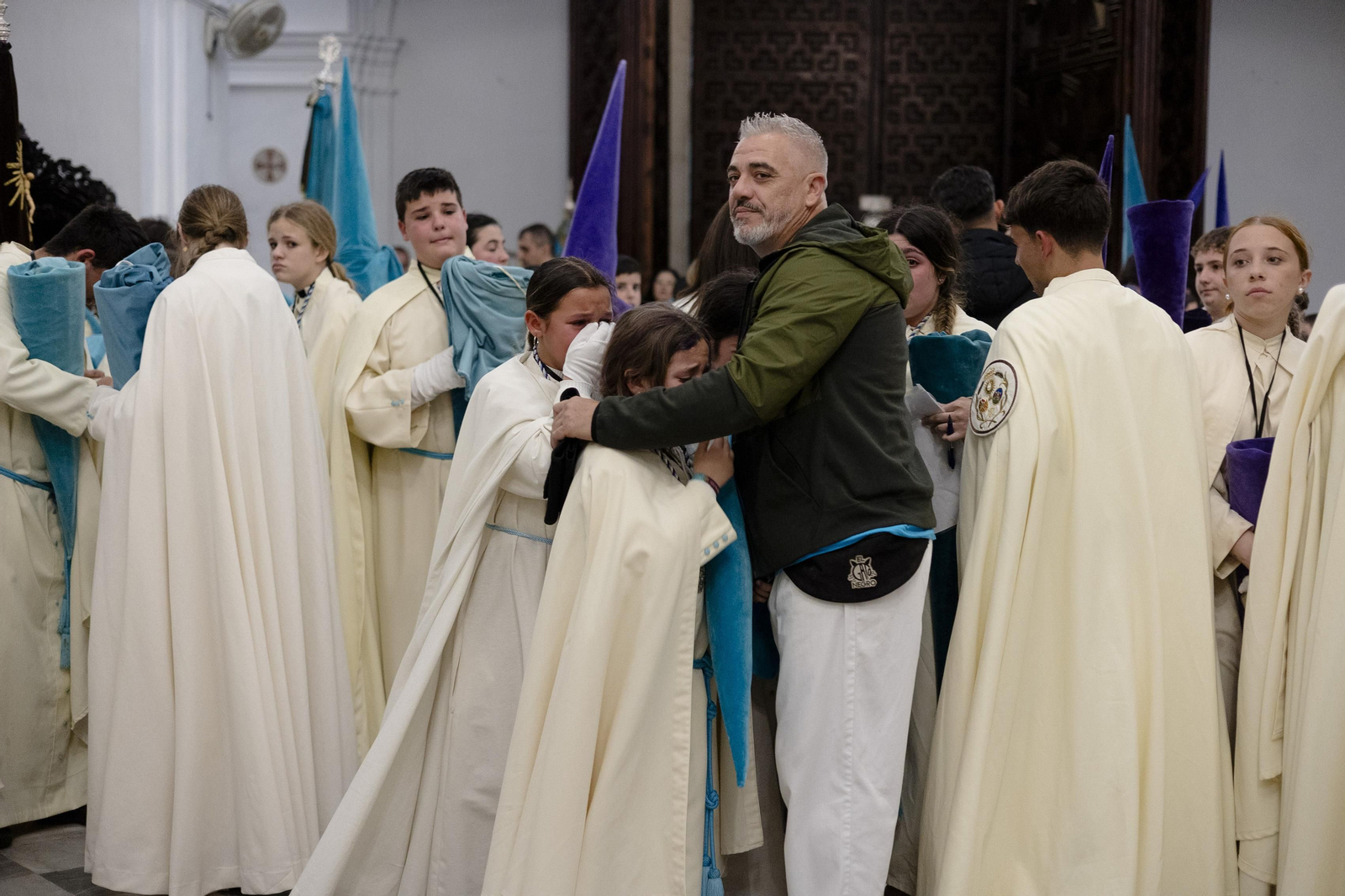 Las imágenes de la cofradía del Prendimiento este Lunes Santo en la Semana Santa de Cádiz de 2024