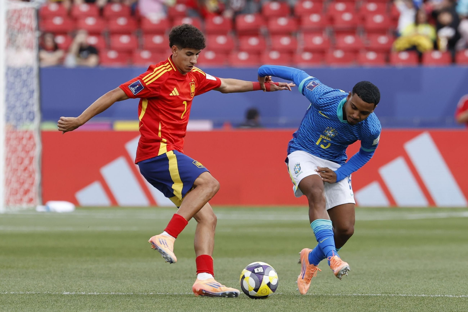 Las mejores fotos del España-Brasil sub 20