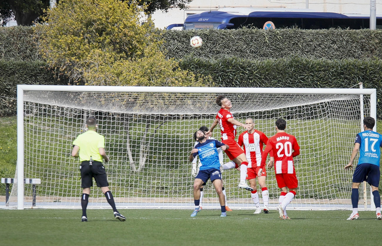 Imágenes del partido entre Almeria B contra Villanovense de segunda RFEF