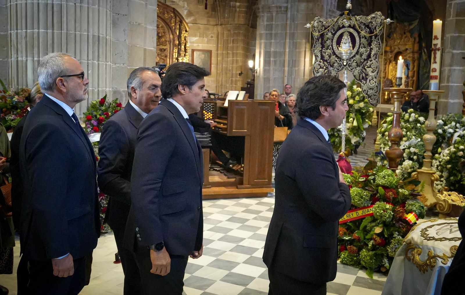 Imágenes del funeral de Álvaro Domecq en la catedral de Jerez