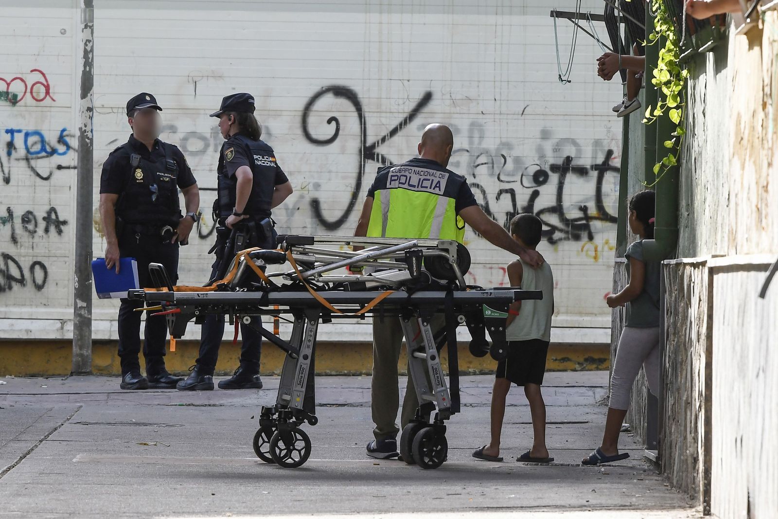 Inmediaciones del lugar en el que se produjeron los hechos.
