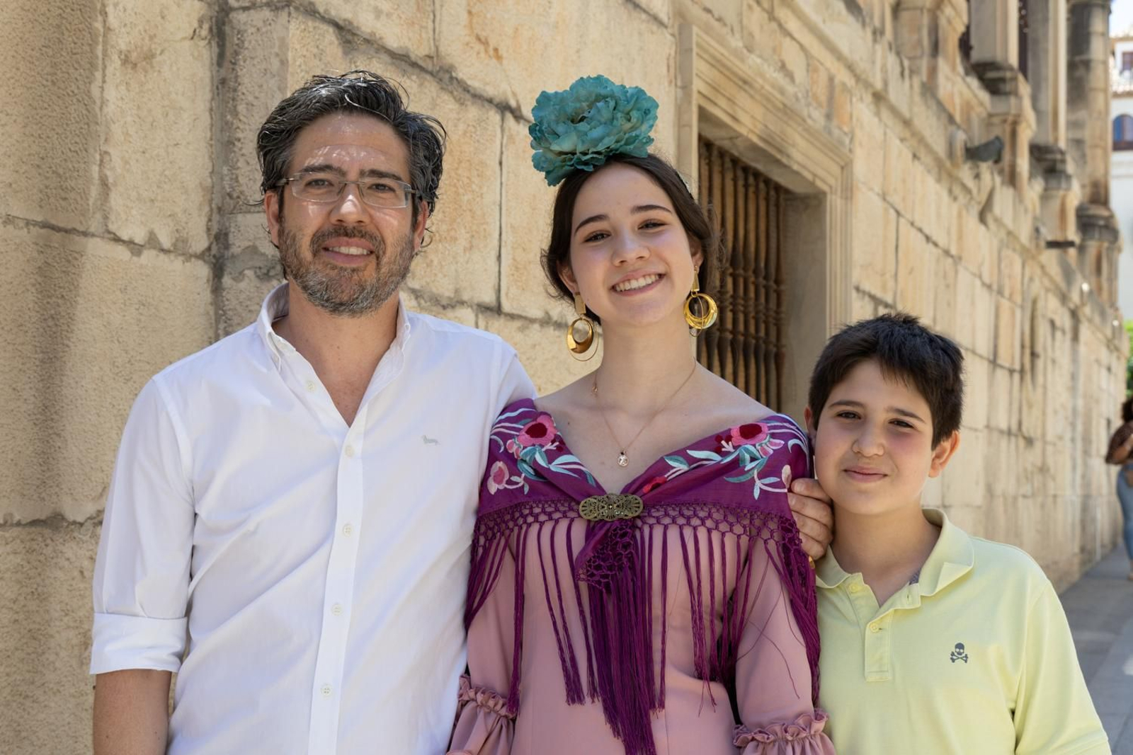 Así ha procesionado la Virgen de la Capilla por Jaén en su día grande.