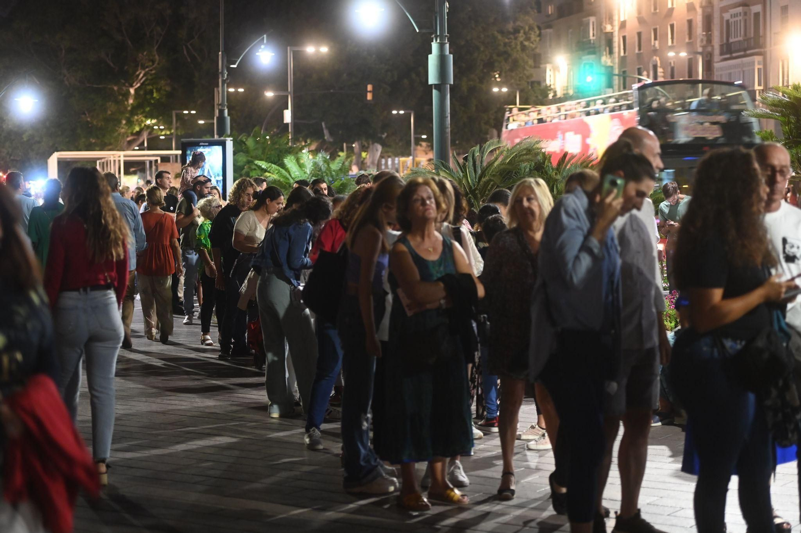 Las fotos de la Noche en Blanco en Málaga: la cultura inunda las calles